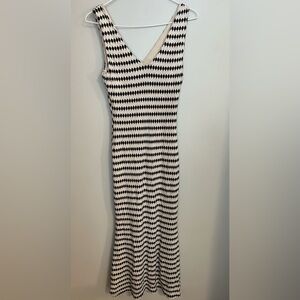 VICI Noa‎ Crochet Geo Print Midi Dress Size M